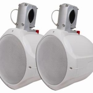 8" Marine Wakeboard Two-Way Speaker Pair - White